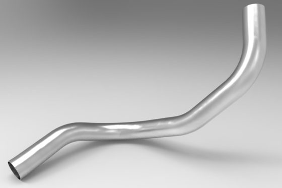 Cintrage Tube Aéronautique Echappement Avion